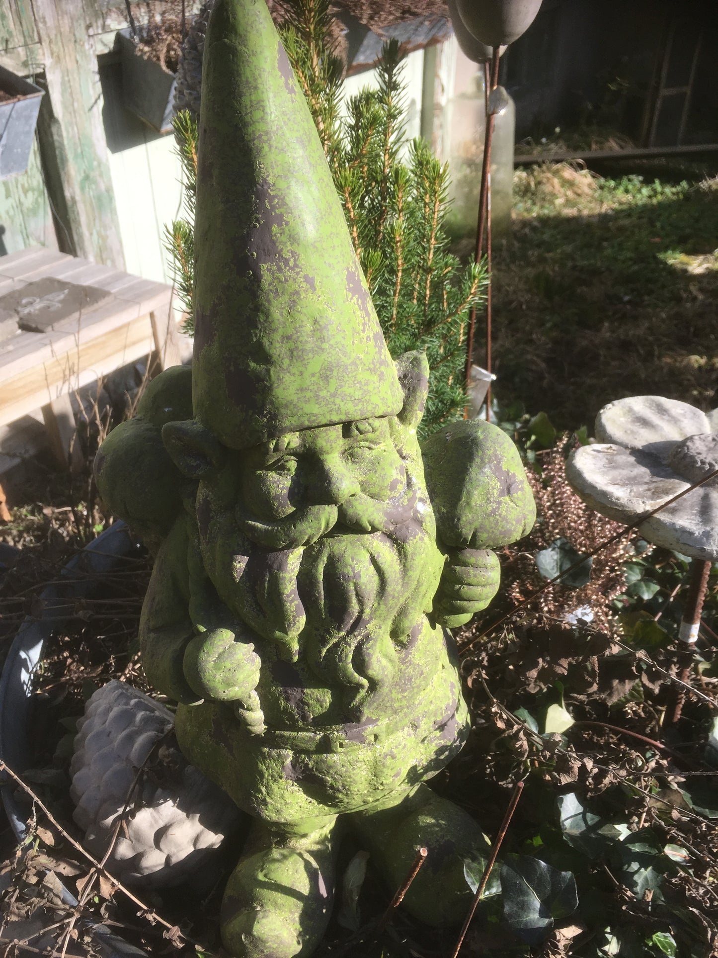 Stor trädgårdstomte - gjutform 52 cm