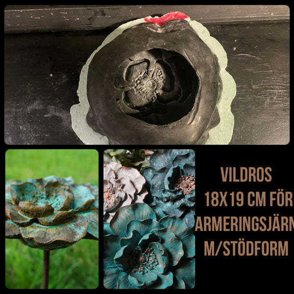 Vildros - Gjutform 16 & 19 cm